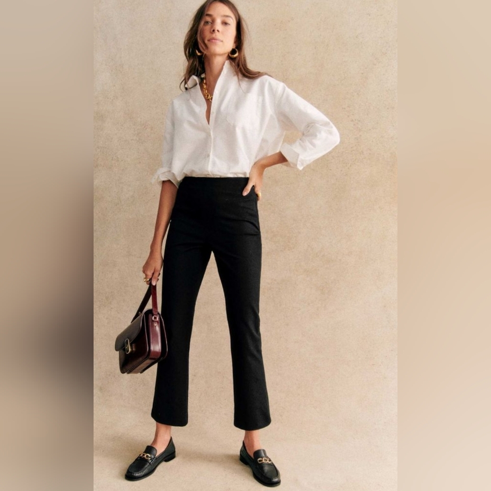 Sezane Black Pants